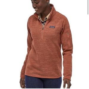 Women's Better Sweater® 1/4-Zip Fleece - Burnt Orange